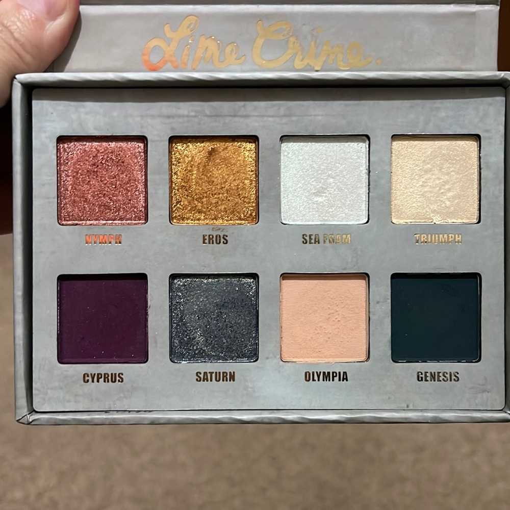 Lime Crime eyeshadow